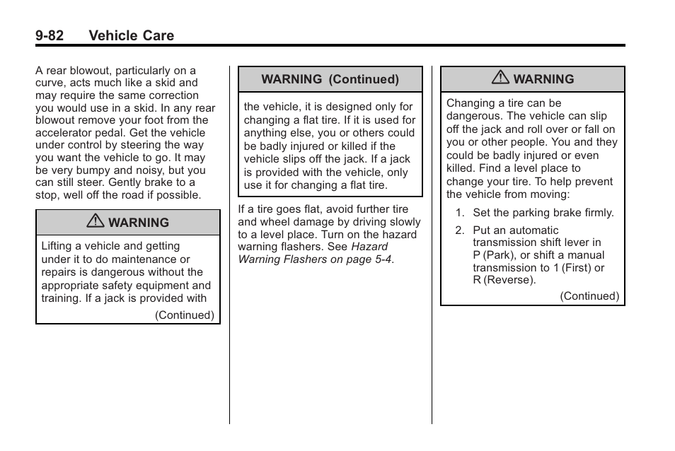 Cadillac 2010 CTS Sport Wagon User Manual | Page 382 / 464