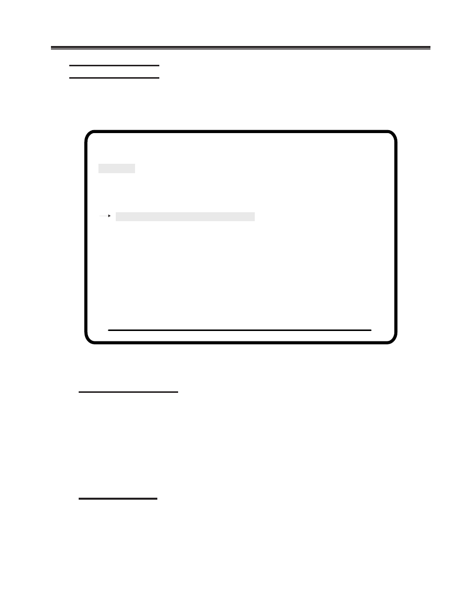Setup procedures, Offline menu screen, Monocase/dualcase | Mark unprotected | Visara 1481 User Manual | Page 24 / 72