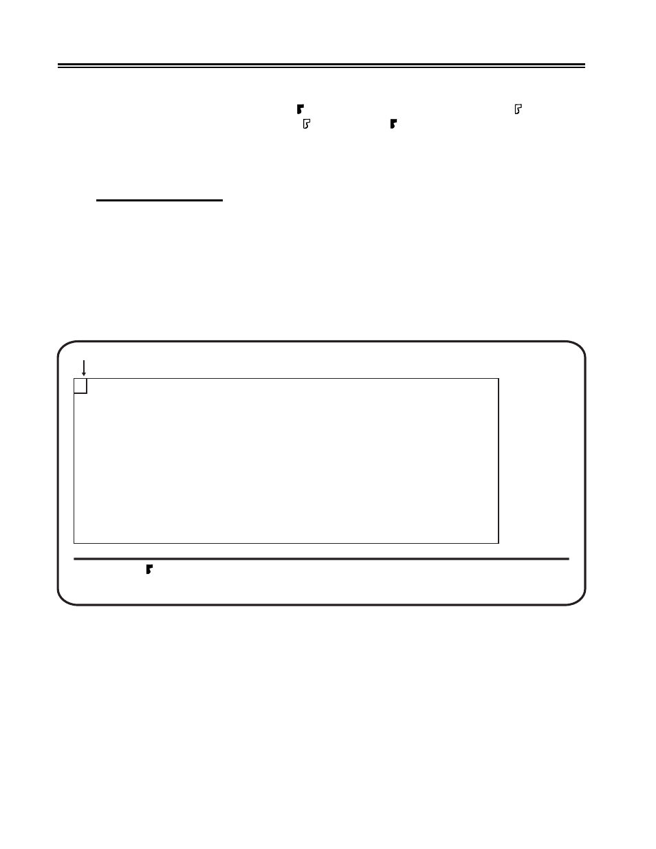 Figure 4-3. local trim print screen, Trim screen printing, Local trim print screen | Local trim print, Trim border marker, Figure 4-3, Local trim print screen -10, Operating procedures | Visara 1486 User Manual | Page 71 / 117