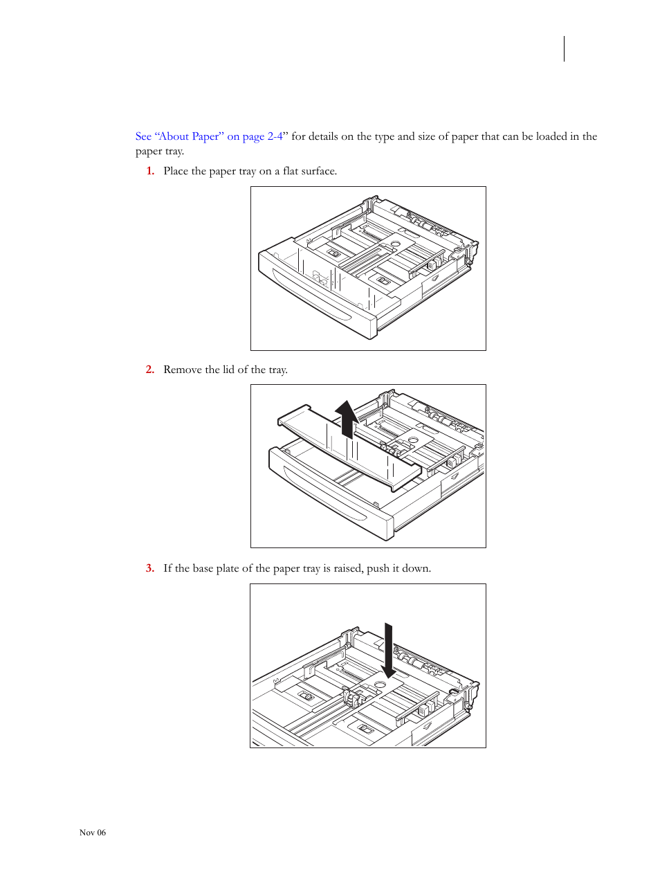 Loading paper, Loading paper 1-11 | Visara 5350 User Manual | Page 25 / 220