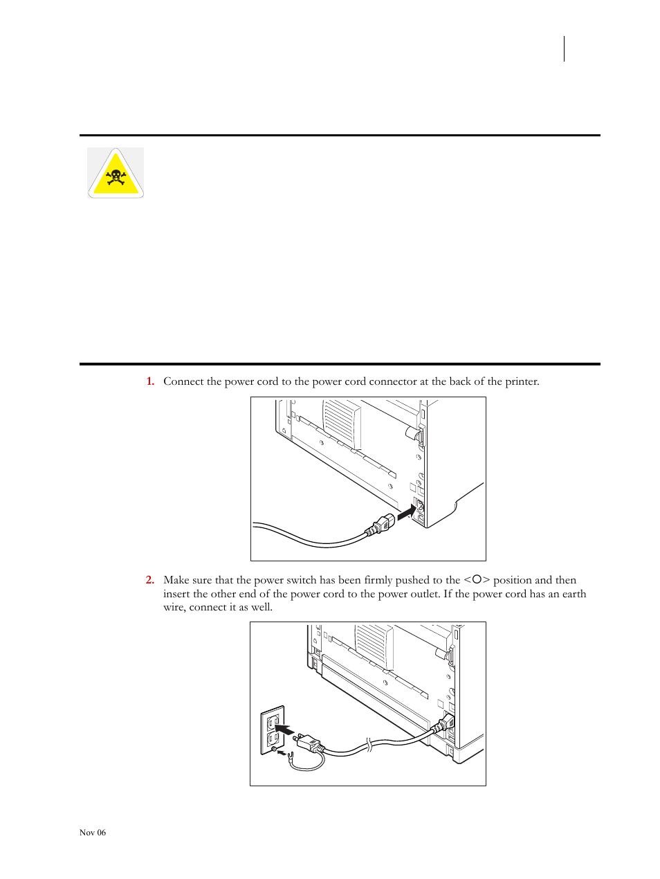 Connecting the power cord, Connecting the power cord 1-17 | Visara 5350 User Manual | Page 31 / 220