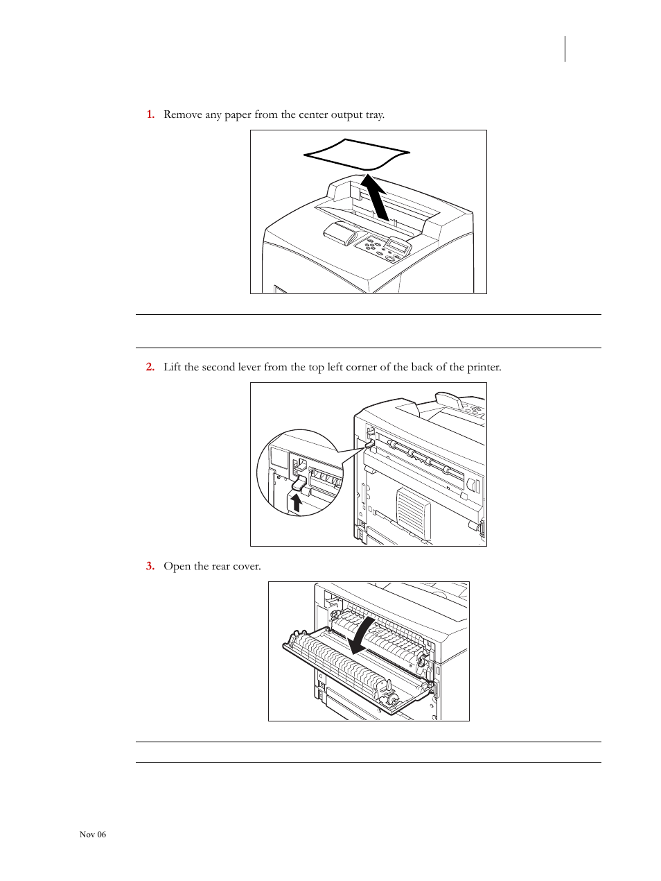At the fuser unit, At the fuser unit 4-5 | Visara 5350 User Manual | Page 85 / 220