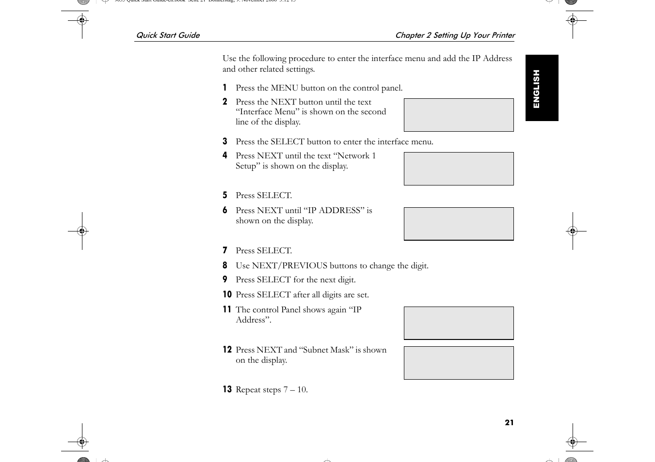 Visara 5350 Quick Start User Manual | Page 25 / 34