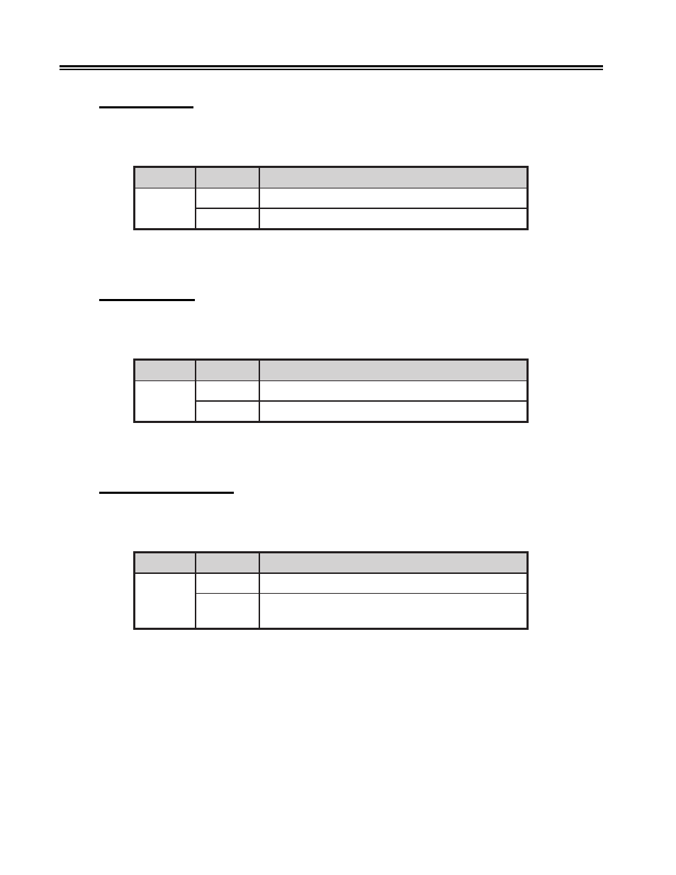 506 - data bits, 507 - stop bits, 508 - modem control | Data bits, Modem control, Stop bits, Data bits option (ascii), Modem control option (ascii), Stop bits option (ascii), Configuring the 1330 in ascii mode | Visara 1330-X02 User Manual | Page 102 / 183