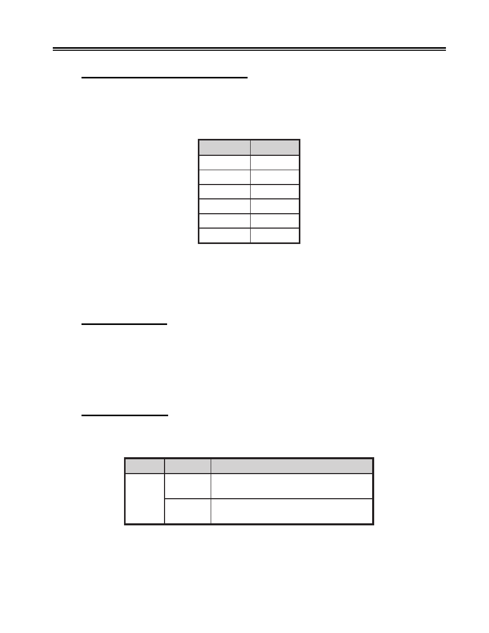 104 - maximum print position (mpp), 105 - form length, 106 - line spacing | Form length, Line spacing, Maximum print position, Form length option (3270), Line spacing option (3270), Maximum print position option (3270) | Visara 1330-X02 User Manual | Page 51 / 183