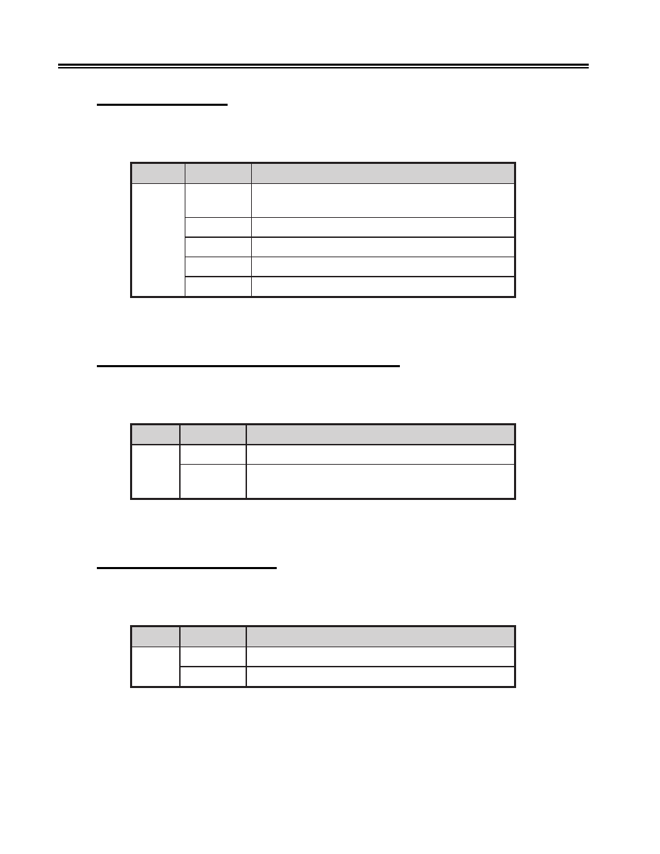 304 - form feed (ff), 305 - form feed with auto new line at print end, 306 - midline form feed (ff) | Form feed (ff), Form feed with auto new line at print end, Midline form feed (ff), Form feed (ff) option (3270), Midline form feed option (3270) | Visara 1330-X02 User Manual | Page 58 / 183