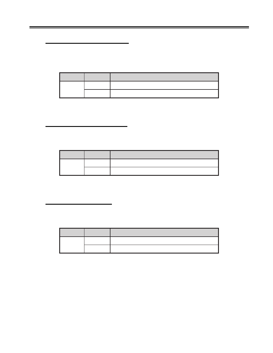 302 - define horizontal tab (810), 303 - carriage return definition, 304 - line feed definition | Carriage return definition, Define horizontal tab (810), Line feed definition, Carriage return definition option (ascii), Define horizontal tab (810) option (ascii), Line feed definition option (ascii), Configuring the 1330 in ascii mode | Visara 1330-X02 User Manual | Page 89 / 183
