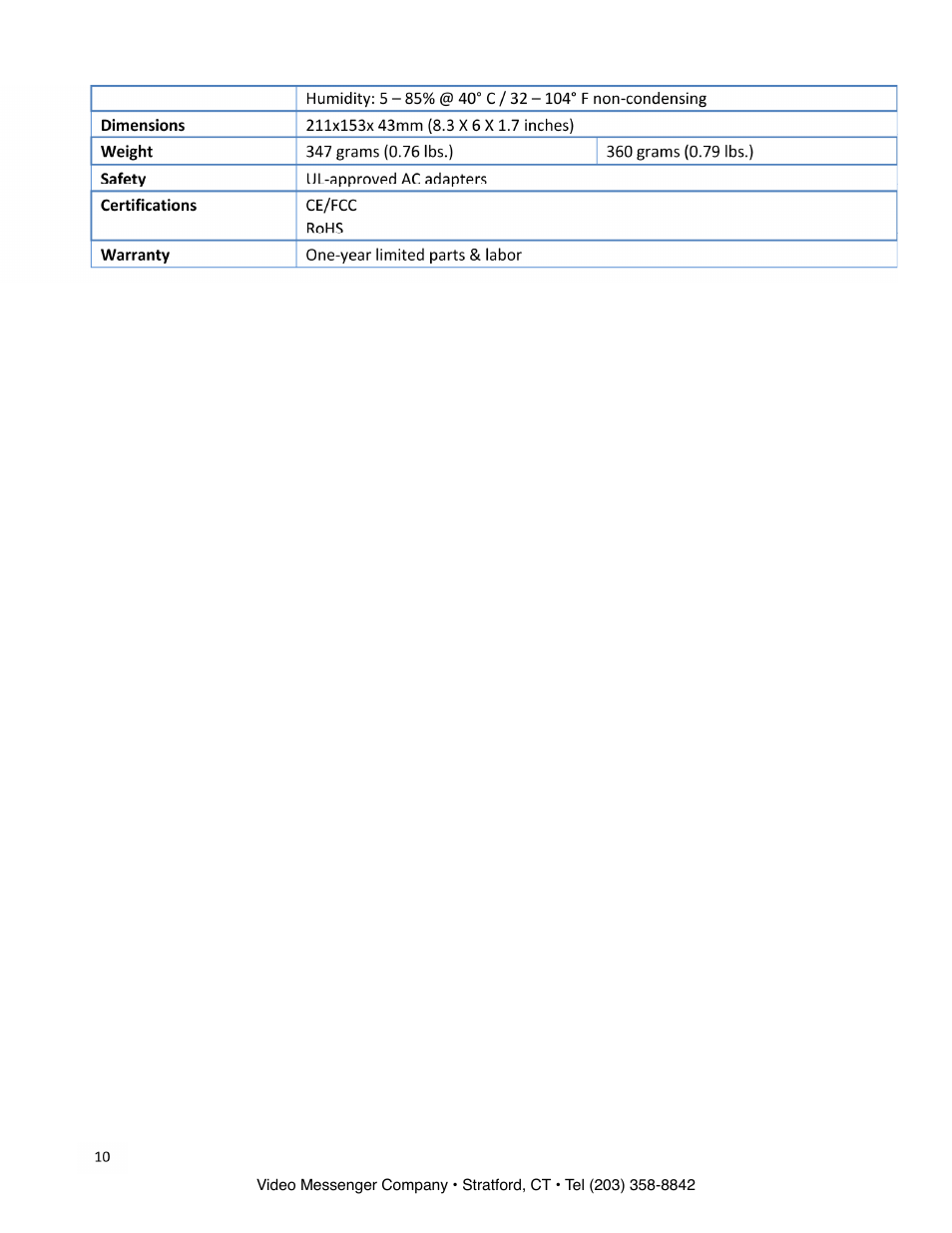 VMC DV4 User Manual | Page 13 / 15