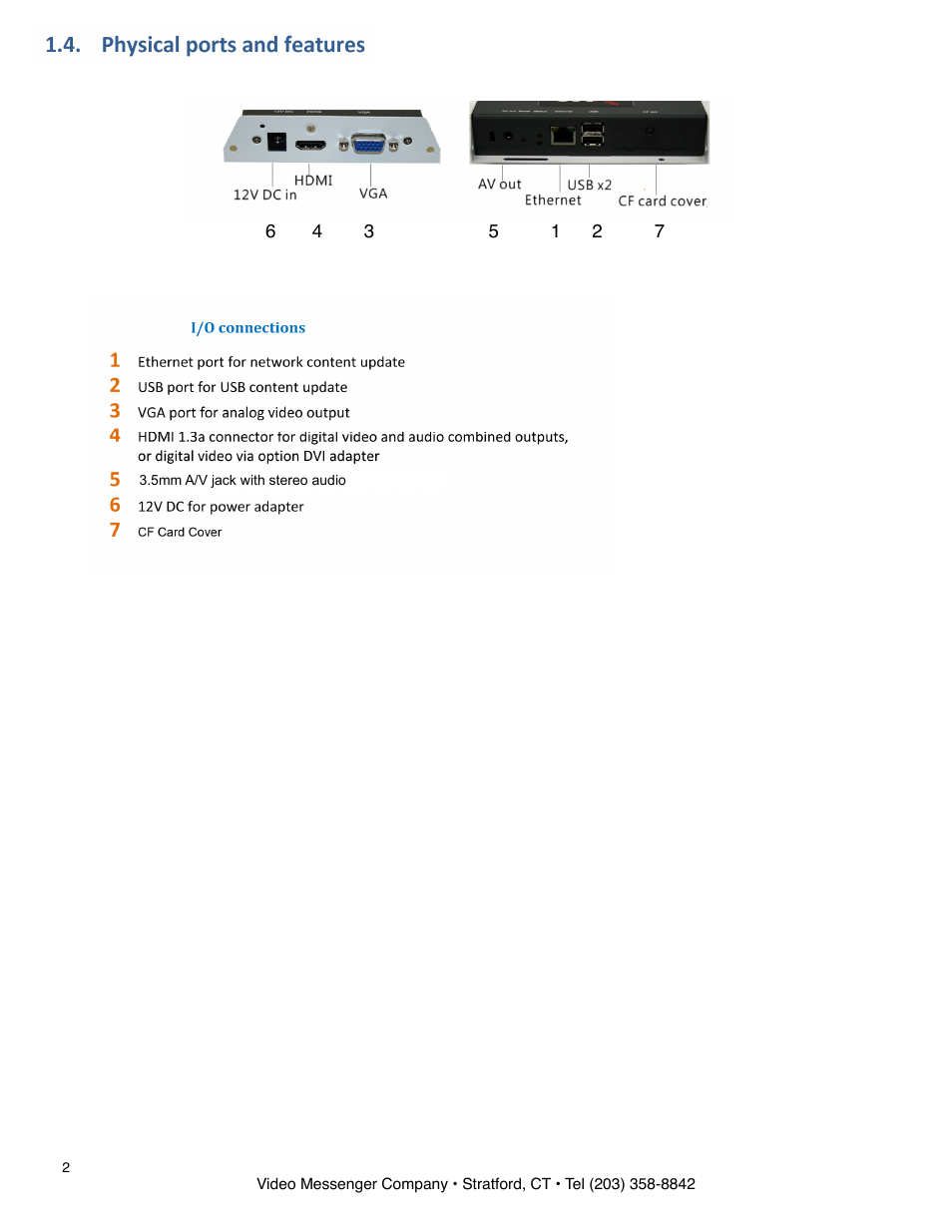 VMC DV4 User Manual | Page 5 / 15