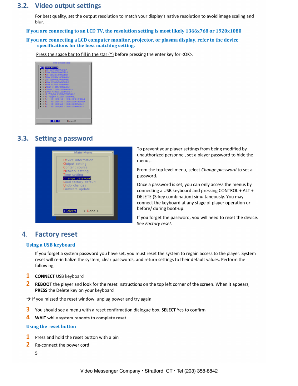 VMC DV4 User Manual | Page 8 / 15
