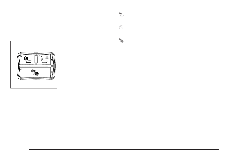 Heated and cooled seats, Heated and cooled seats -4 | Cadillac 2006 DTS User Manual | Page 10 / 448