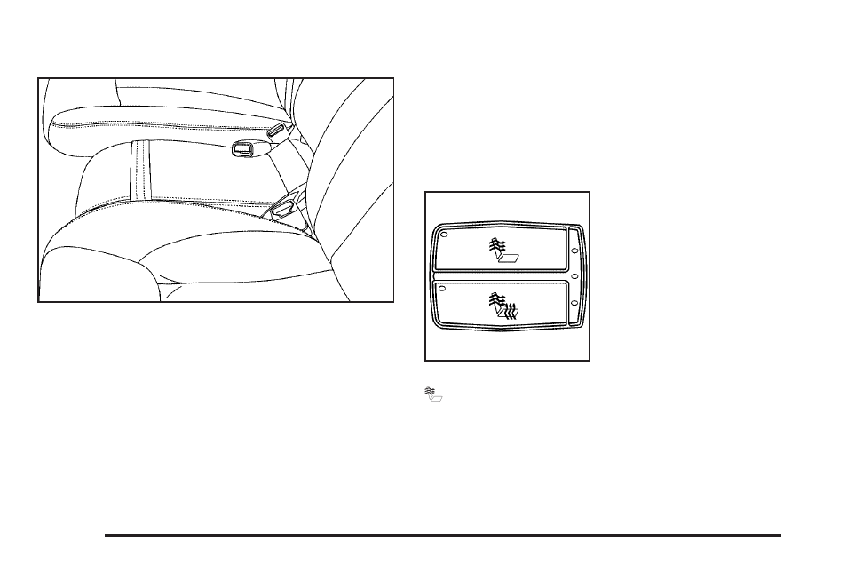 Center seat, Rear seats, Heated seats | Center seat -8, Rear seats -8, Heated seats -8 | Cadillac 2006 DTS User Manual | Page 14 / 448