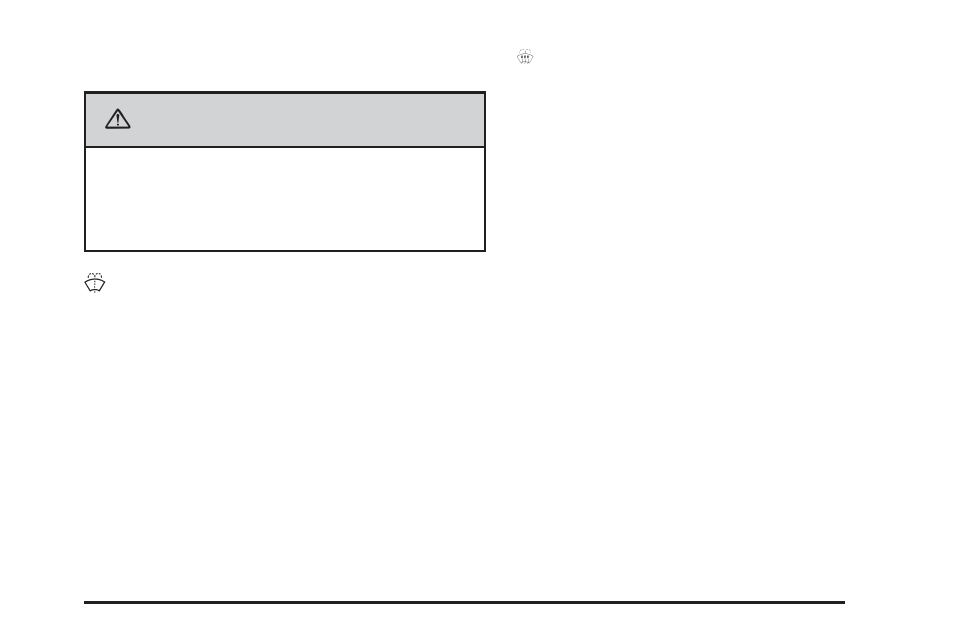 Windshield washer, Windshield washer -15, Caution | Cadillac 2006 DTS User Manual | Page 145 / 448