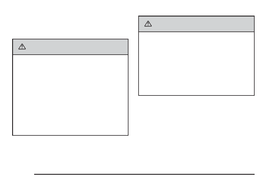 Caution | Cadillac 2006 DTS User Manual | Page 190 / 448