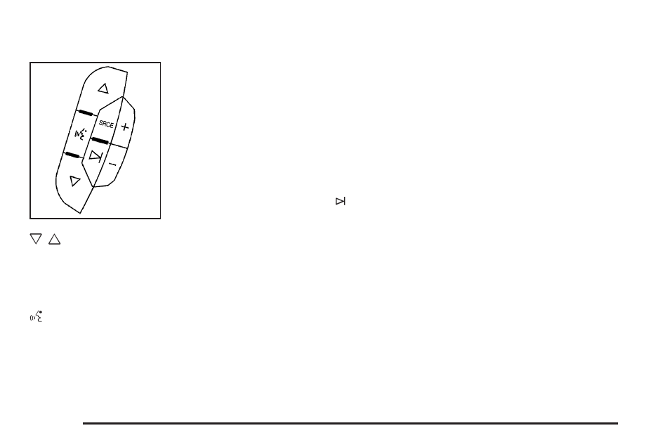 Audio steering wheel controls, Audio steering wheel controls -122, Audio steering | Wheel controls | Cadillac 2006 DTS User Manual | Page 252 / 448