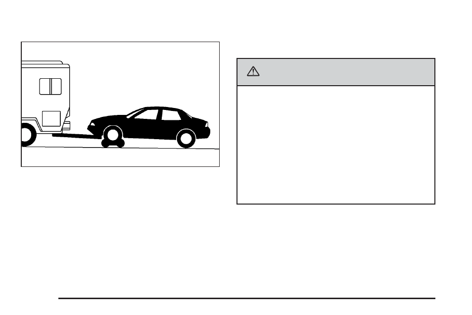 Towing a trailer, Towing a trailer -38, Caution | Cadillac 2006 DTS User Manual | Page 294 / 448