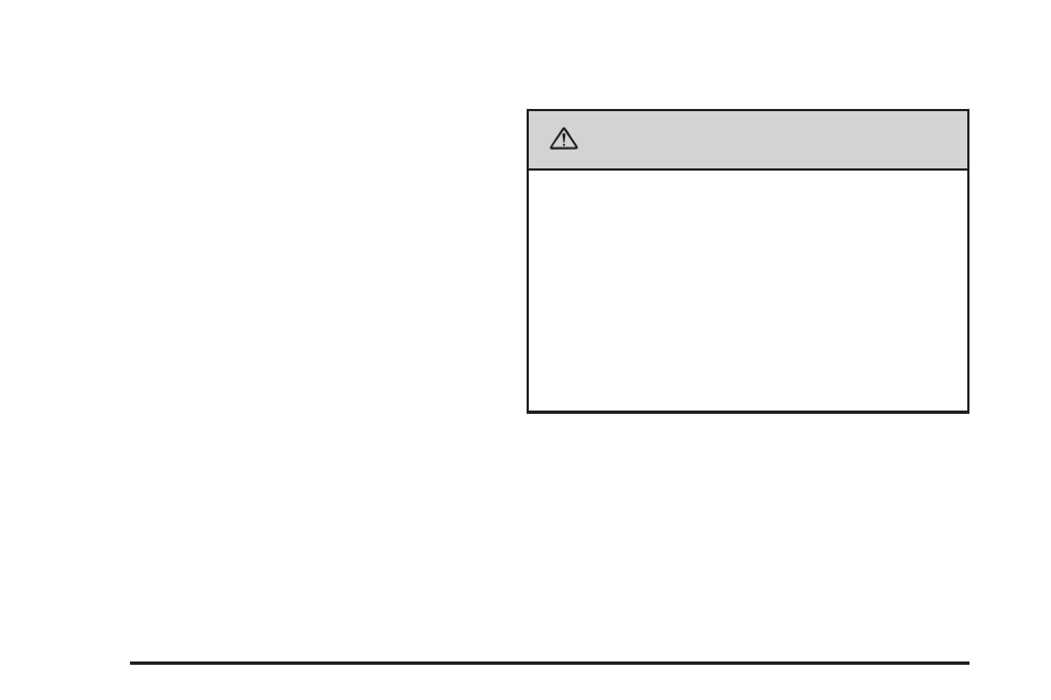 Caution | Cadillac 2006 DTS User Manual | Page 330 / 448