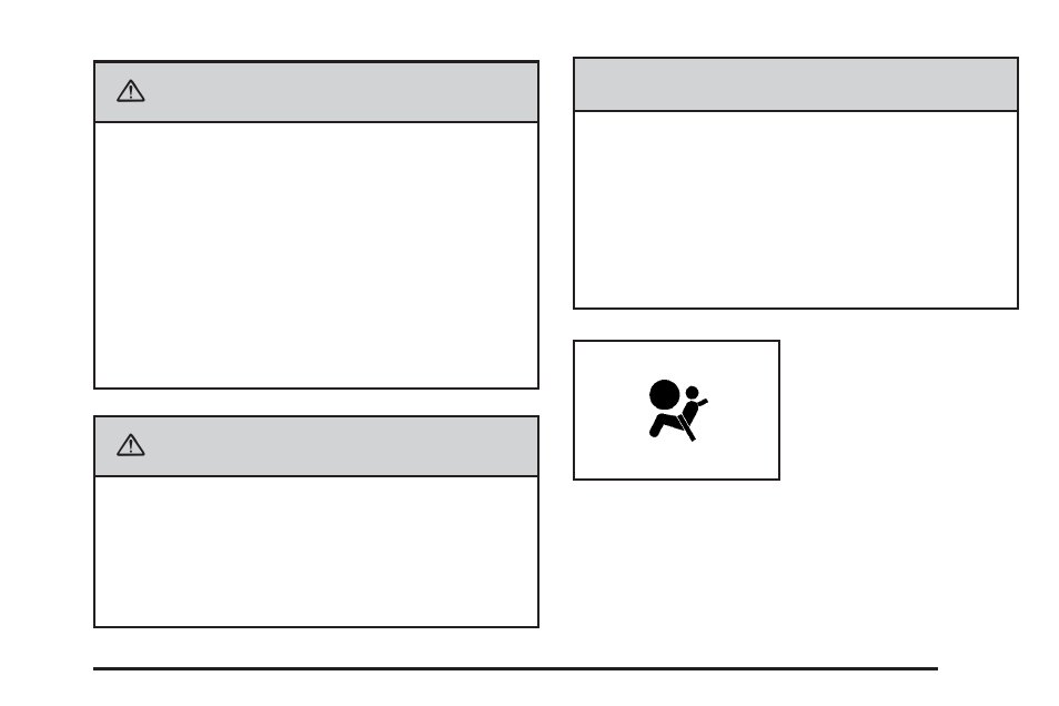 Caution | Cadillac 2006 DTS User Manual | Page 63 / 448