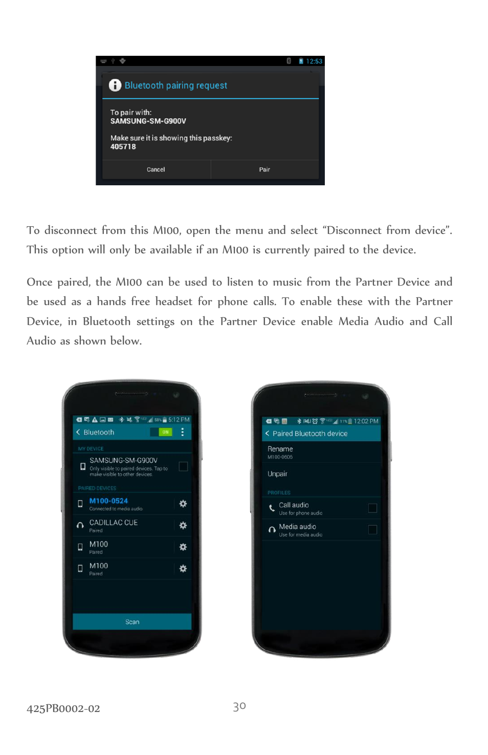 Vuzix M100 Product Guide User Manual | Page 30 / 56