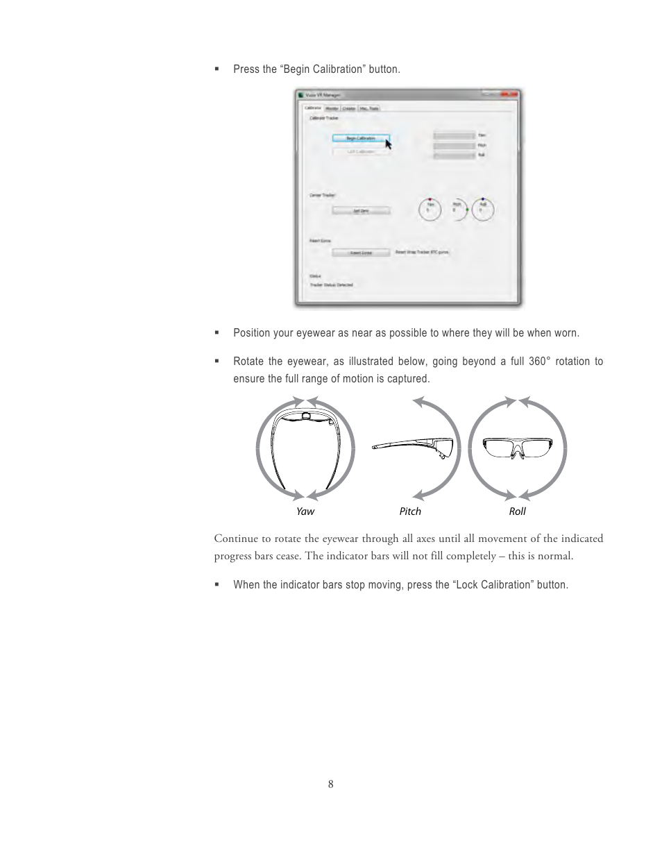 Vuzix VR Manager 4.x User Manual | Page 8 / 23