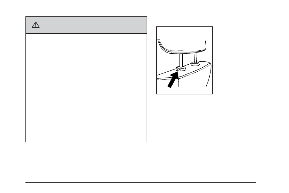 Head restraints, Head restraints -7, Caution | Cadillac 2006 SRX User Manual | Page 13 / 452
