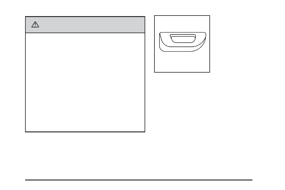Caution | Cadillac 2006 SRX User Manual | Page 145 / 452