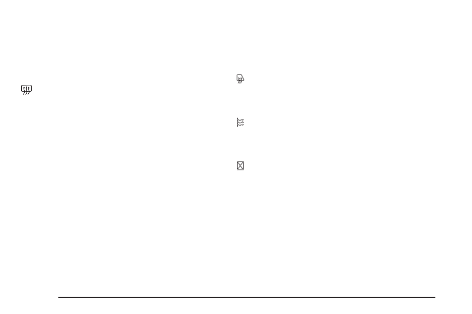 Outlet adjustment, Outlet adjustment -30, Rear window defogger | Cadillac 2006 SRX User Manual | Page 154 / 452