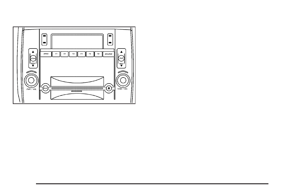 Radio with cd, Radio with cd -82, Radio data system (rds) | Cadillac 2006 SRX User Manual | Page 206 / 452