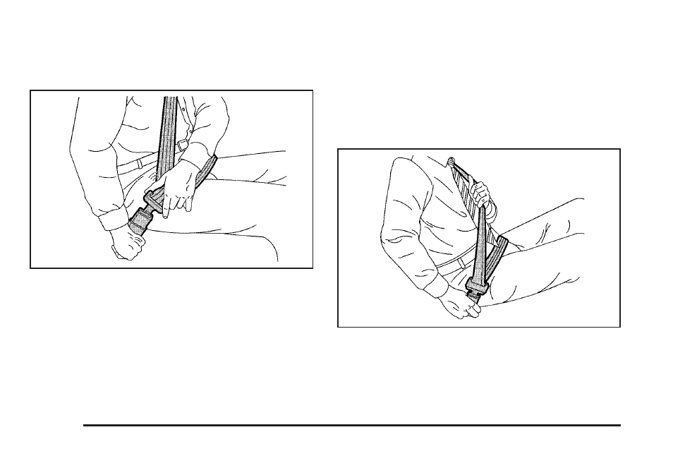 Lap-shoulder belt | Cadillac 2006 SRX User Manual | Page 30 / 452