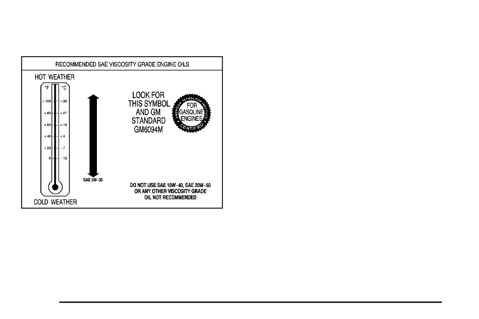 What kind of engine oil to use | Cadillac 2006 SRX User Manual | Page 316 / 452