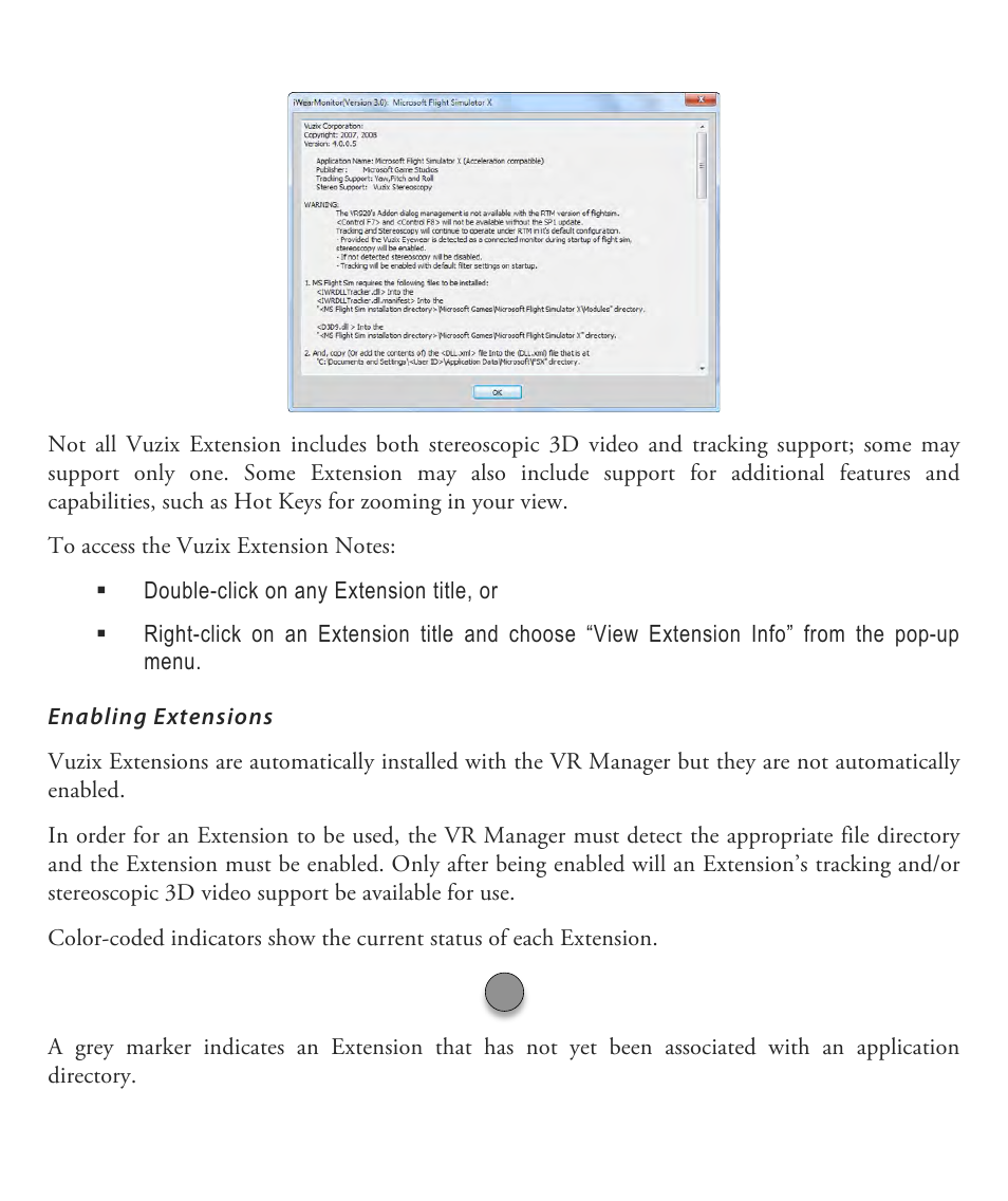 Vuzix Wrap 1200VR User Guide User Manual | Page 30 / 39