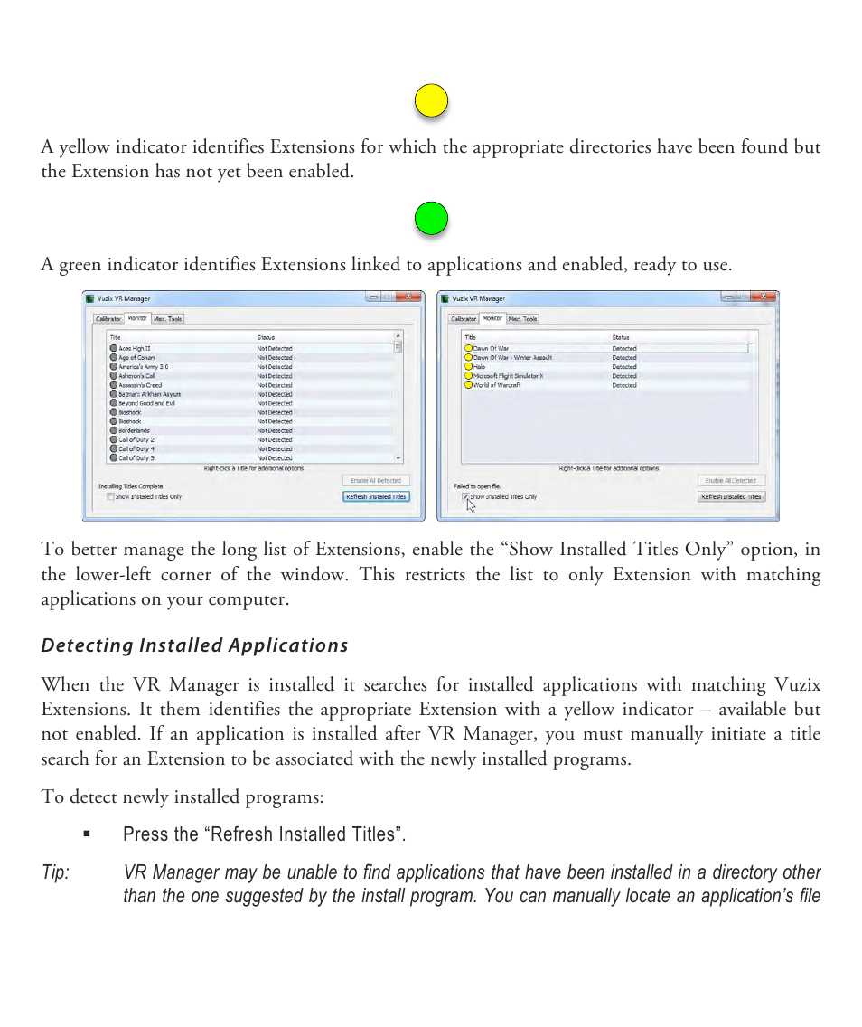 Vuzix Wrap 1200VR User Guide User Manual | Page 31 / 39