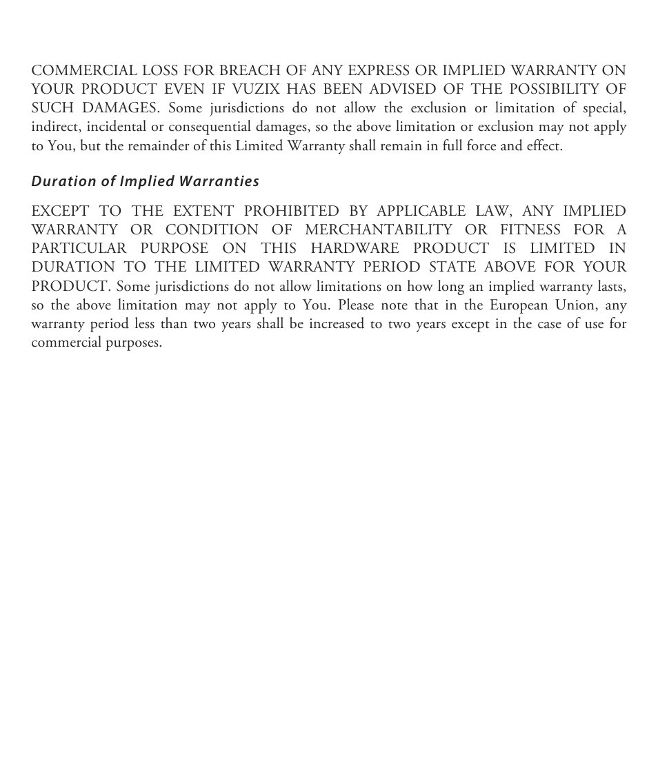 Vuzix Wrap 1200VR User Guide User Manual | Page 8 / 39
