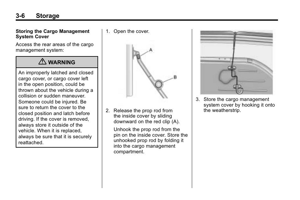 Cadillac 2010 SRX Crossover User Manual | Page 102 / 470