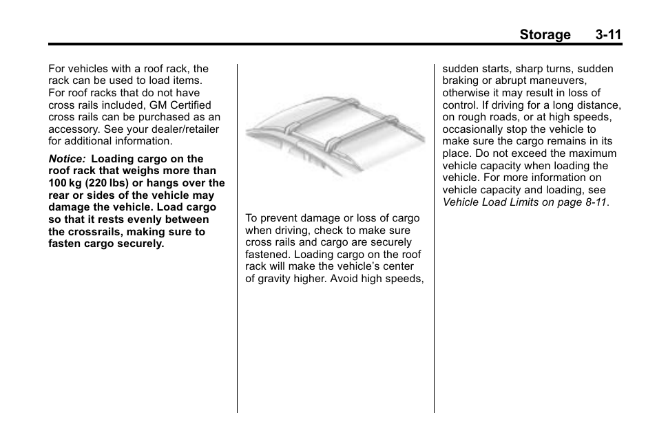 Cadillac 2010 SRX Crossover User Manual | Page 107 / 470