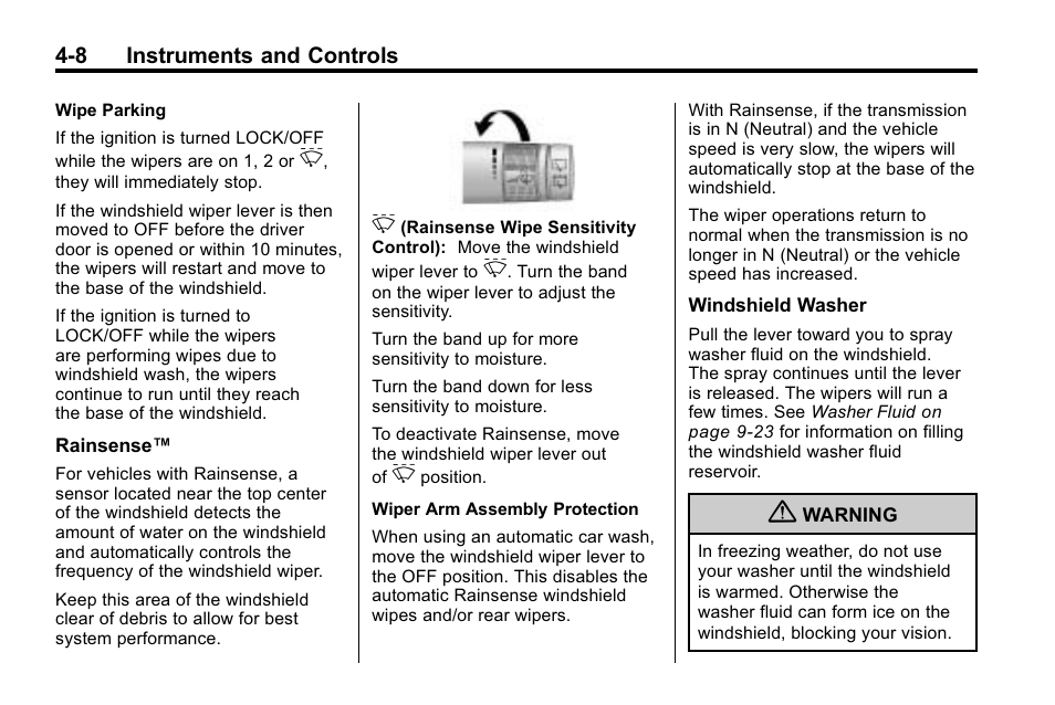 Cadillac 2010 SRX Crossover User Manual | Page 116 / 470