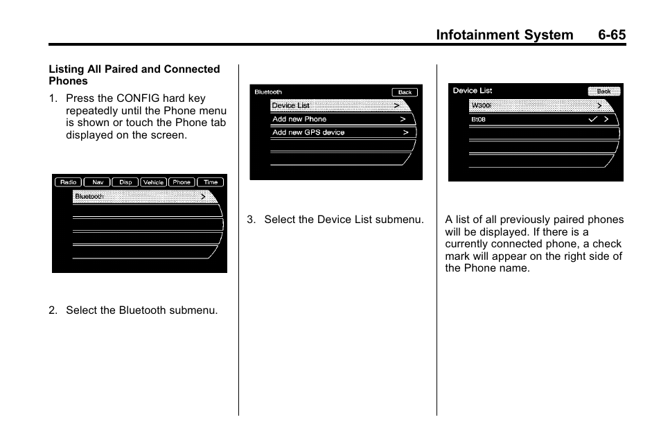 Infotainment system 6-65 | Cadillac 2010 SRX Crossover User Manual | Page 231 / 470