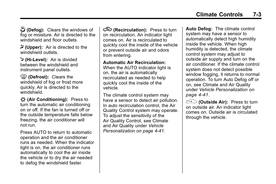 Cadillac 2010 SRX Crossover User Manual | Page 241 / 470