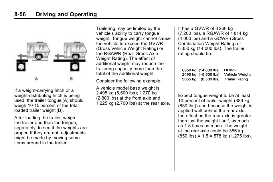 56 driving and operating | Cadillac 2010 SRX Crossover User Manual | Page 300 / 470