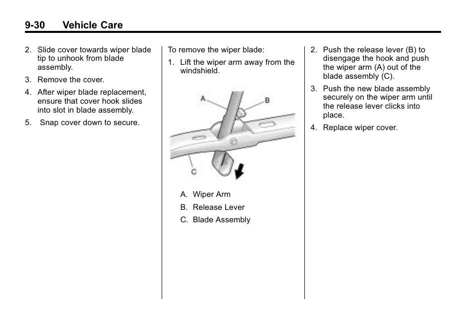 30 vehicle care | Cadillac 2010 SRX Crossover User Manual | Page 334 / 470