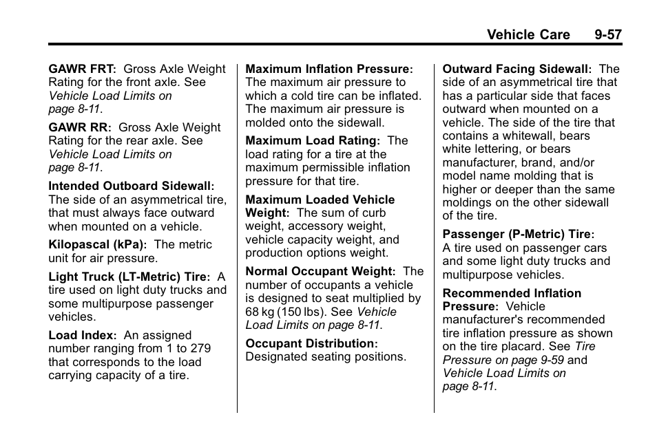 Cadillac 2010 SRX Crossover User Manual | Page 361 / 470