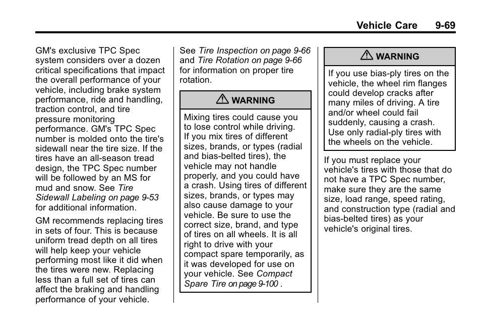 Cadillac 2010 SRX Crossover User Manual | Page 373 / 470