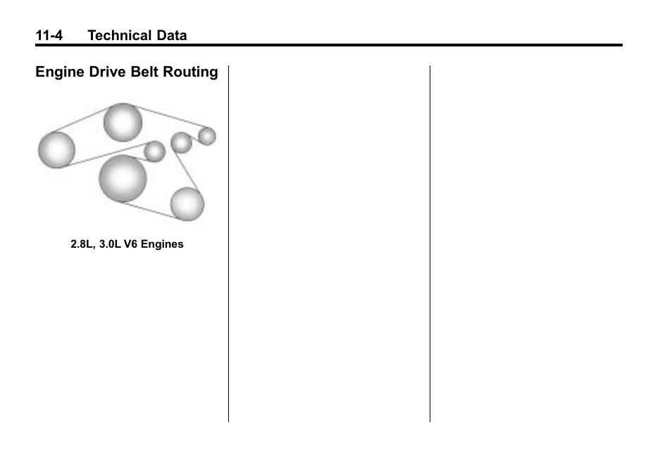 Engine drive belt routing, Engine drive belt routing -4 | Cadillac 2010 SRX Crossover User Manual | Page 436 / 470