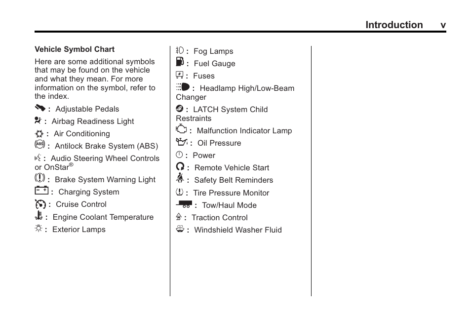 Cadillac 2010 SRX Crossover User Manual | Page 5 / 470