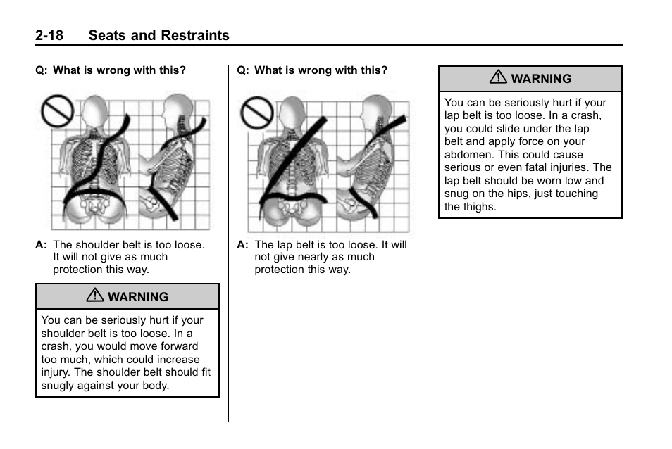 Cadillac 2010 SRX Crossover User Manual | Page 52 / 470