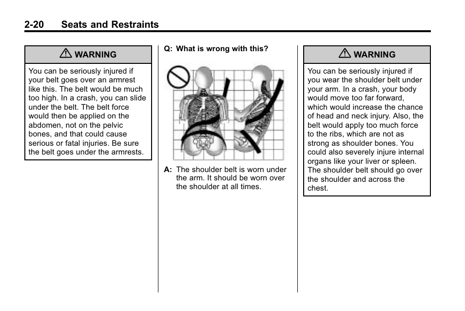 Cadillac 2010 SRX Crossover User Manual | Page 54 / 470