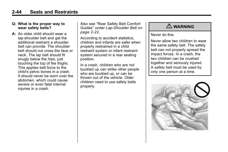 Cadillac 2010 SRX Crossover User Manual | Page 78 / 470