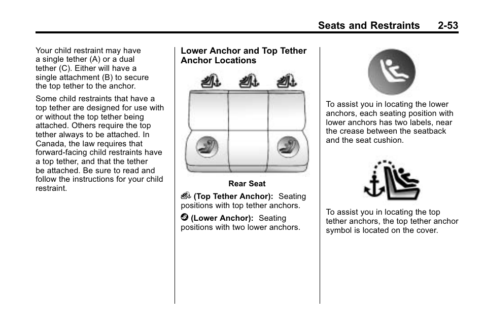Cadillac 2010 SRX Crossover User Manual | Page 87 / 470