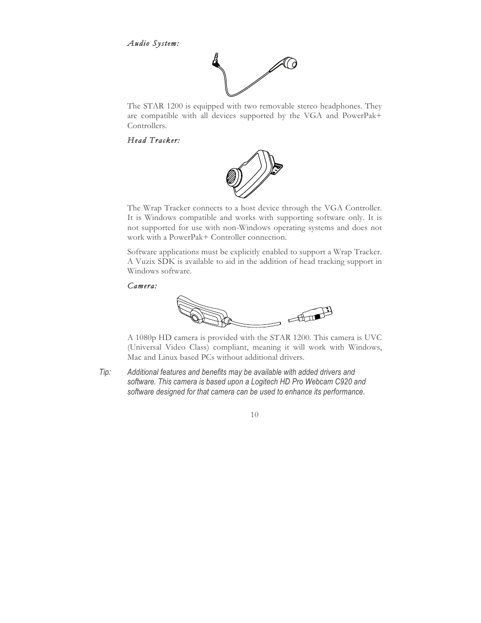 Vuzix STAR 1200 User Guide User Manual | Page 12 / 51