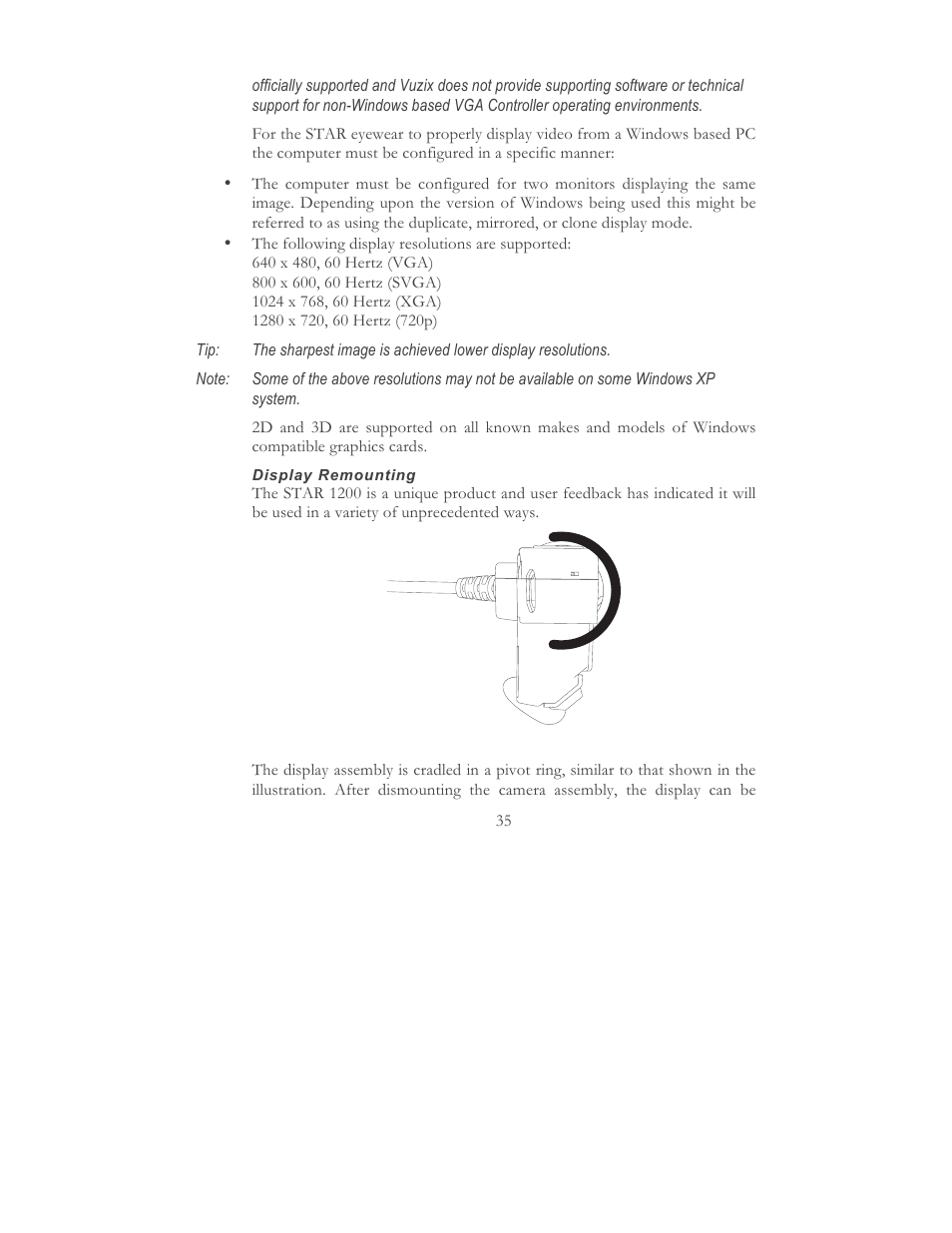 Vuzix STAR 1200 User Guide User Manual | Page 37 / 51